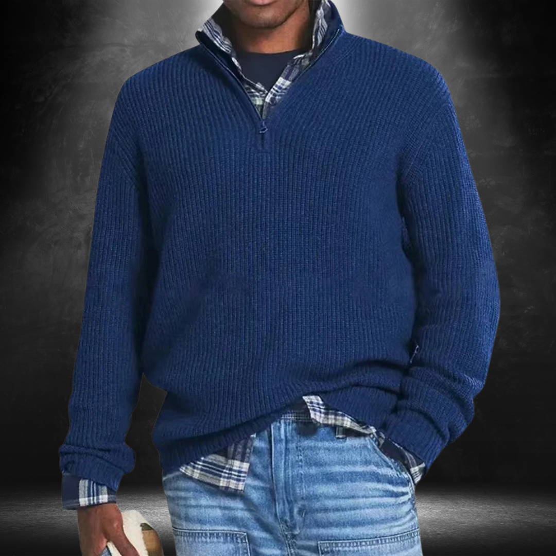 Fritz™ - Lässiger Pullover mit Reißverschluss